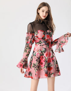 Everything’s coming up roses mini dress *WAS £155*