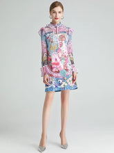 Load image into Gallery viewer, Under the sea mini dress * WAS £120*