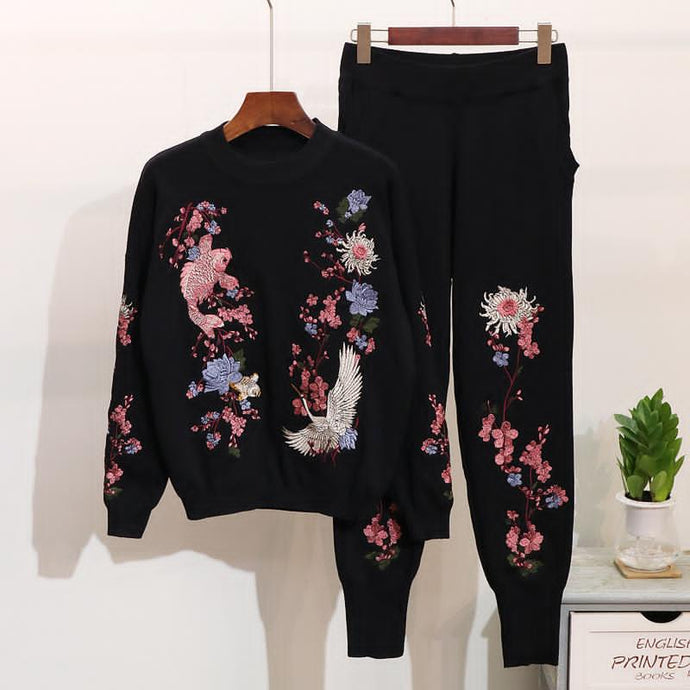 Wildlife Blossom knitted set *WAS £125*
