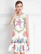 Load image into Gallery viewer, The Aquarium sleeveless mini dress *WAS £125*