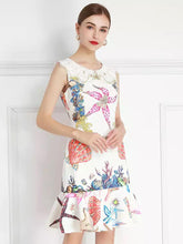 Load image into Gallery viewer, The Aquarium sleeveless mini dress *WAS £125*