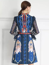 Load image into Gallery viewer, Midnight magic long sleeve dress *WAS £150*