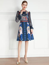 Load image into Gallery viewer, Midnight magic long sleeve dress *WAS £150*