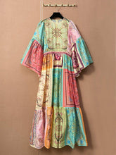 Load image into Gallery viewer, The prismatic batwing sleeve maxi dress *WAS £135*