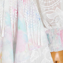 Load image into Gallery viewer, Lace &amp; Pastel Boho two piece set *WAS £145*