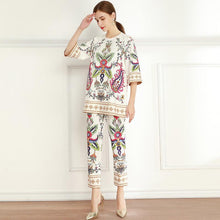 Load image into Gallery viewer, The Amazon rainforest print two piece set *WAS £170*