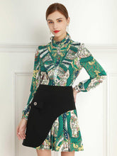 Load image into Gallery viewer, Gracious in green two piece set
