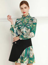 Load image into Gallery viewer, Gracious in green two piece set
