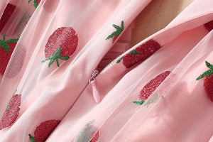 Strawberry Fields midi dress