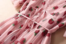 Load image into Gallery viewer, Strawberry Fields midi dress