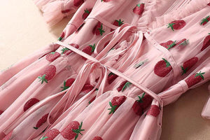 Strawberry Fields midi dress
