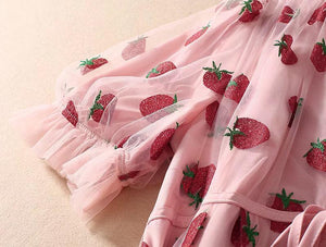 Strawberry Fields midi dress