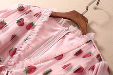 Load image into Gallery viewer, Strawberry Fields midi dress