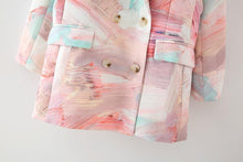 Load image into Gallery viewer, Abstract Pastel Painted Blazer