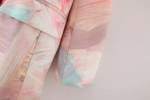 Load image into Gallery viewer, Abstract Pastel Painted Blazer