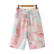 Load image into Gallery viewer, Abstract Pastel Painted Shorts