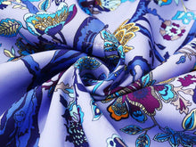 Load image into Gallery viewer, &quot;The violet tree flowering&quot; sleeveless dress