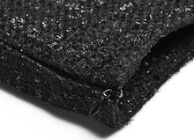 Load image into Gallery viewer, A bit of shimmer black tweed suit set