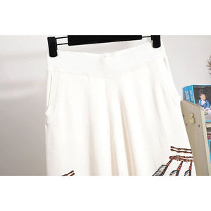 Dream catcher white knitted set