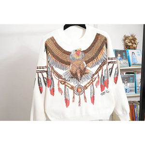 Dream catcher white knitted set