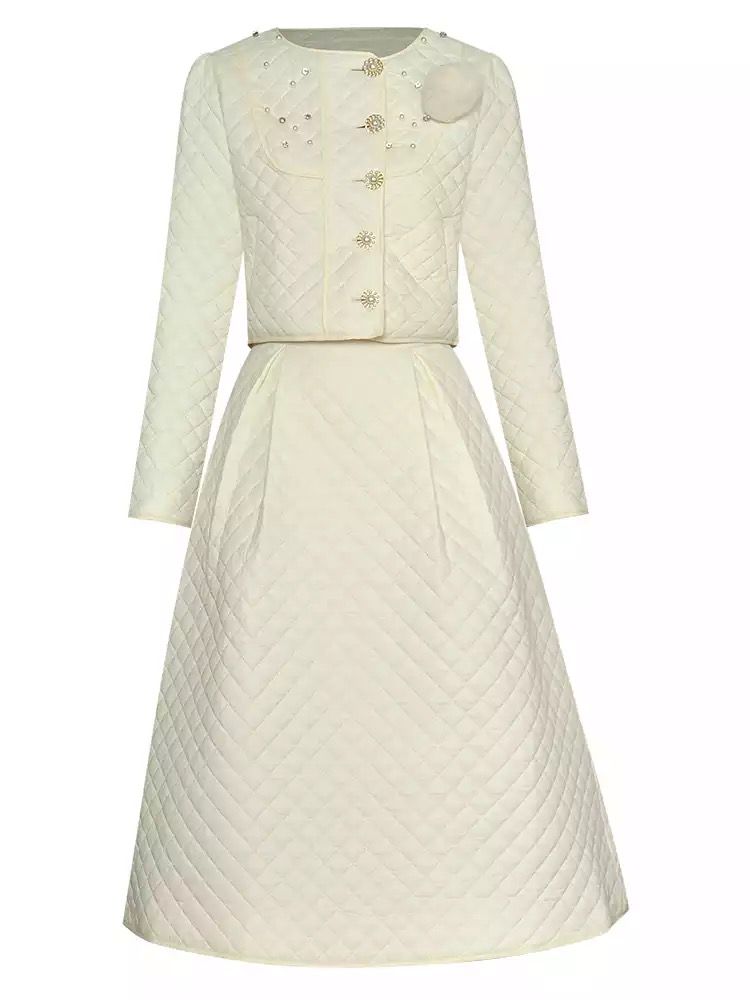 Quilted two piece set