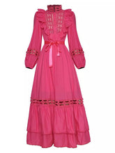 Load image into Gallery viewer, Intricate laser cut maxi dress *comes in 3 colours