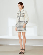 Load image into Gallery viewer, Checked tweed set