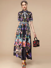 Load image into Gallery viewer, Flowers in the vase maxi dress