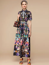 Load image into Gallery viewer, Flowers in the vase maxi dress