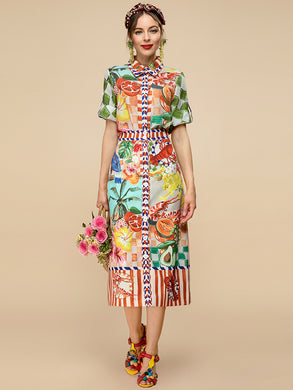 *NEW Fruity Fruity Shirt & Midi Skirt