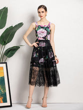Load image into Gallery viewer, Belle of the ball lace midi dress * WAS £145*