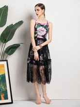 Load image into Gallery viewer, Belle of the ball lace midi dress * WAS £145*