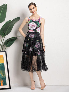 Belle of the ball lace midi dress * WAS £145*