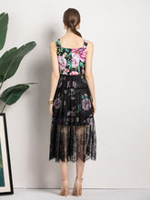Load image into Gallery viewer, Belle of the ball lace midi dress * WAS £145*