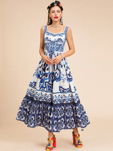 Tile Love Midi Dress
