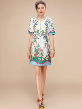 Load image into Gallery viewer, Run rabbit run embellished mini dress
