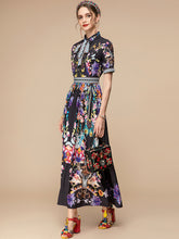 Load image into Gallery viewer, Flowers in the vase maxi dress