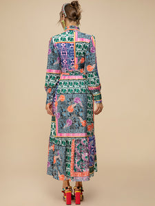 Multi colour maxi dress