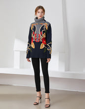 Load image into Gallery viewer, Festive Lily knitted Jumper