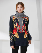 Load image into Gallery viewer, Festive Lily knitted Jumper