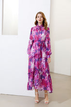 Load image into Gallery viewer, &#39;The Parma Violets&#39;  Floral maxi dress