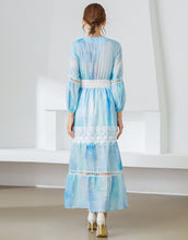 Load image into Gallery viewer, Once in a blue moon maxi dress *WAS £150*