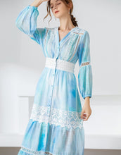 Load image into Gallery viewer, Once in a blue moon maxi dress *WAS £150*