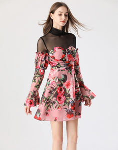 Everything’s coming up roses mini dress *WAS £155*