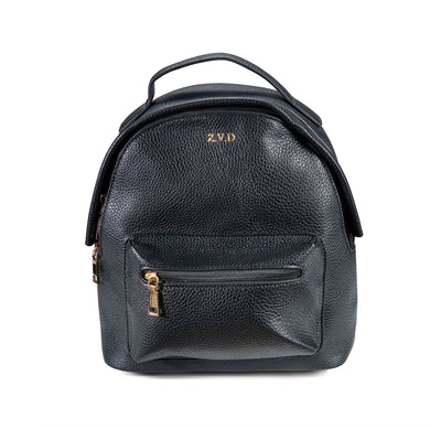 NEW AW20! Black Vegan Leather Mini BackpackThreeSixFive