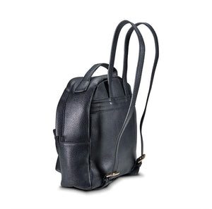 NEW AW20! Black Vegan Leather Mini BackpackThreeSixFive