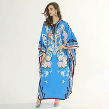 Load image into Gallery viewer, Azure Blossom Maxi Dress