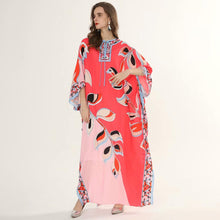 Load image into Gallery viewer, Coral Leaf Maxi dress