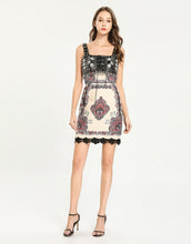 Load image into Gallery viewer, Warrior Floral Lace Midi Dress SAMPLE (DRESS ONLY)