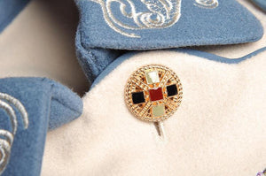 Dragon White Military Coat